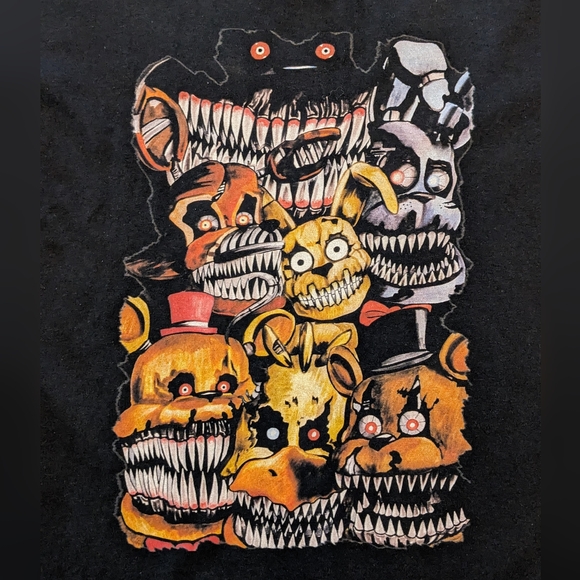 FNAF 4 Tee - Inspired by Five Nights At Freddys Size Youth M - Picture 2 of 5